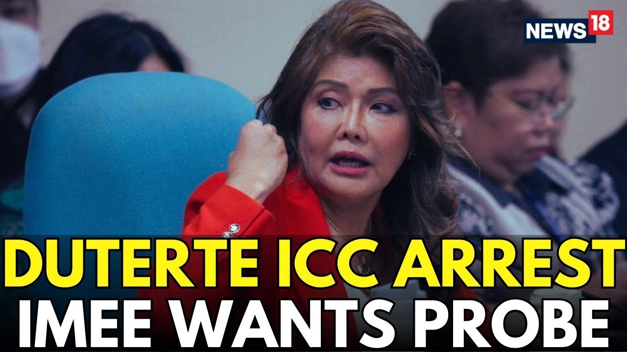 Imee Marcos Live News | Duterte Latest News Today | Imee Wants Ombudsman Probe On Duterte Arrest