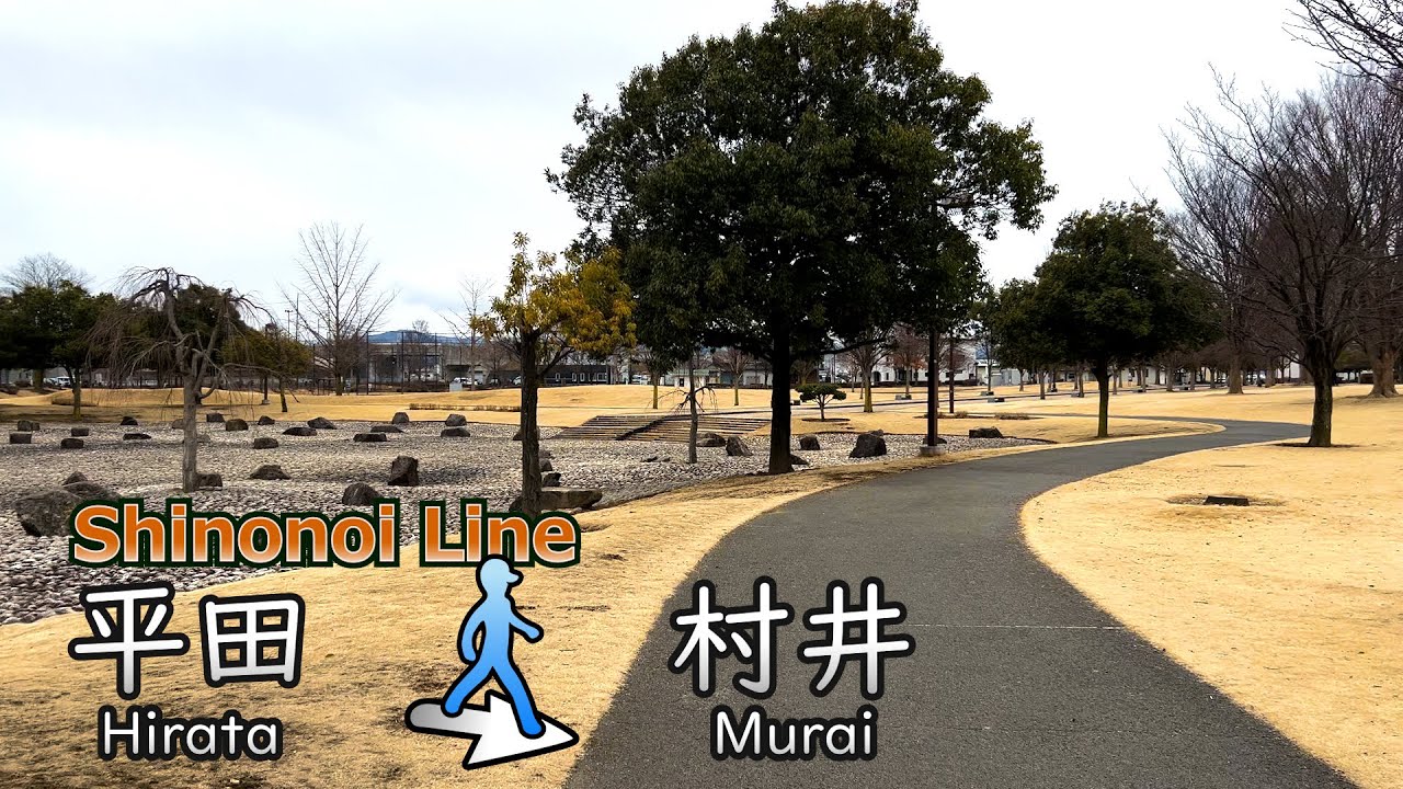 【篠ノ井線散歩 #12】平田駅から村井駅／Hirata Station to Murai Station