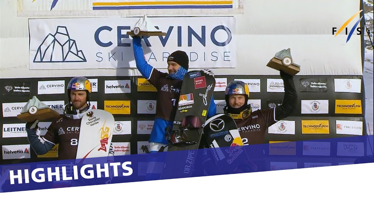 Omar Visintin wraps off big day for Italy at Cervinia SBX World Cup stop in style | Highlights