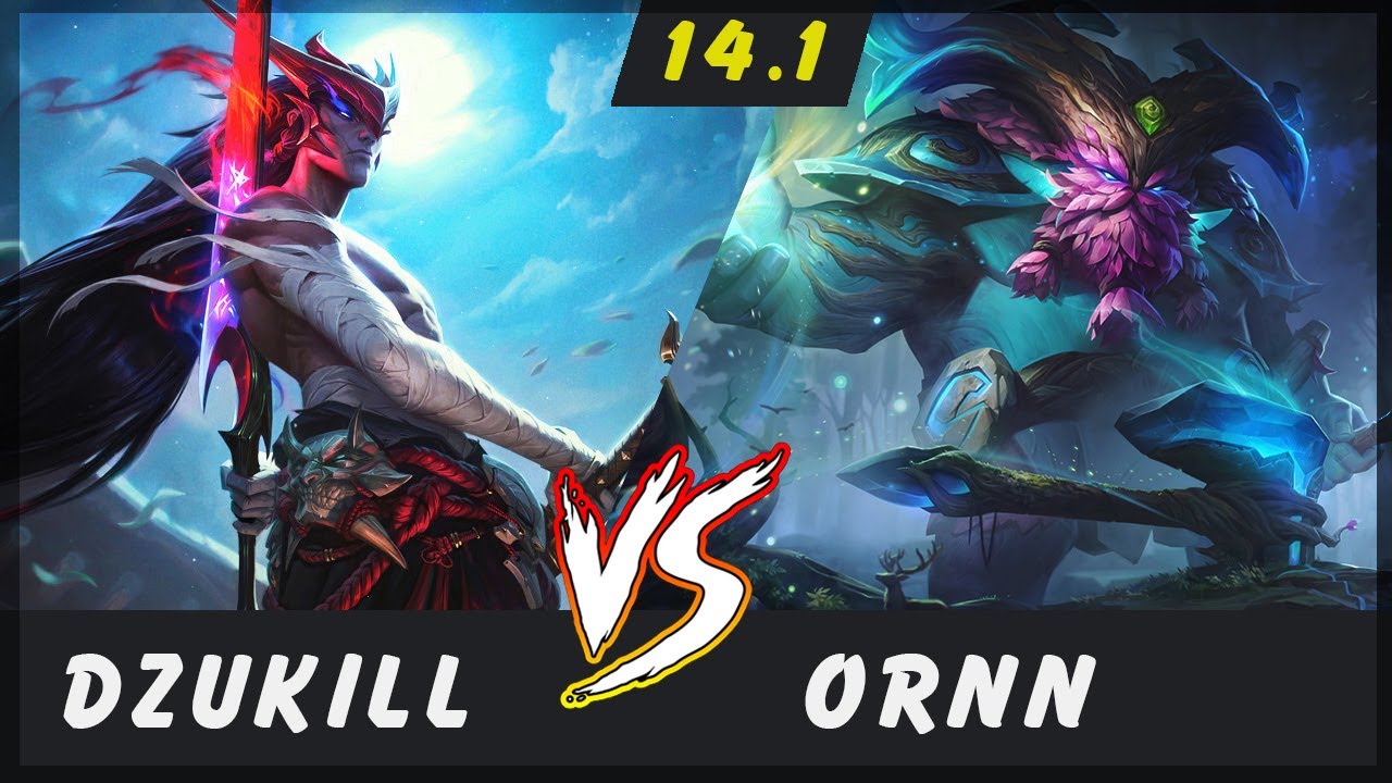 Dzukill - Yone vs Ornn TOP Patch 14.1 - Yone Gameplay