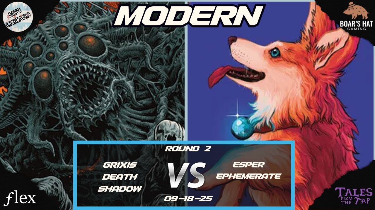 Grixis DeathShadow VS Esper Ephemerate    [MTG Modern Round 2]