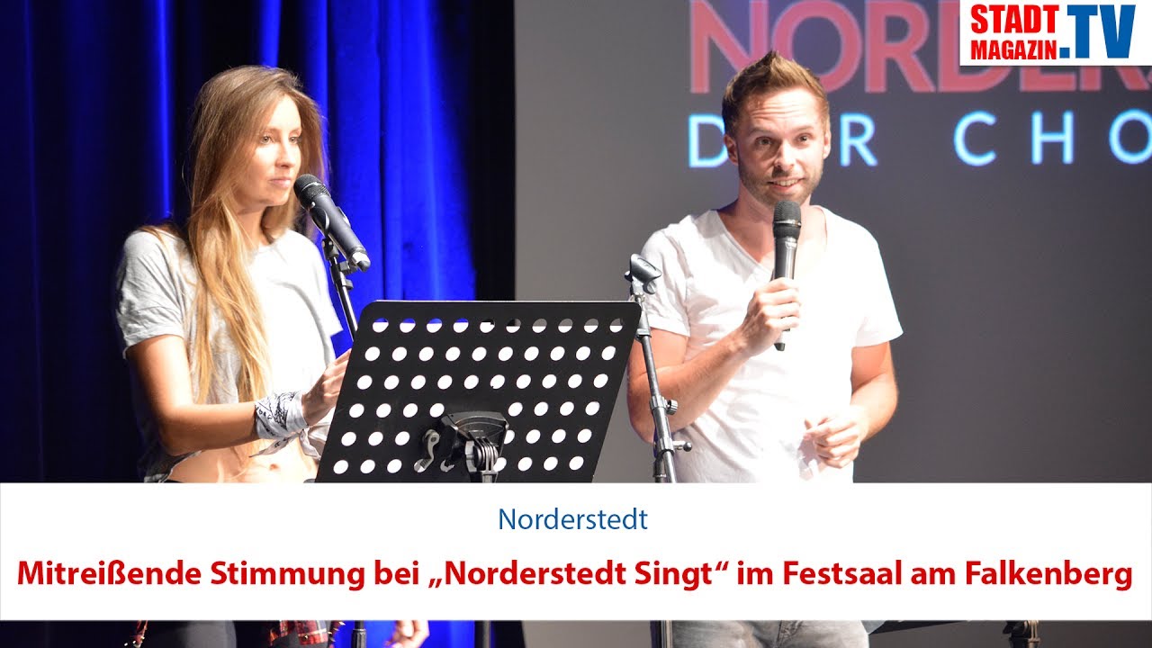 Mitreißende Stimmung bei „Norderstedt Singt“ im Festsaal am Falkenberg