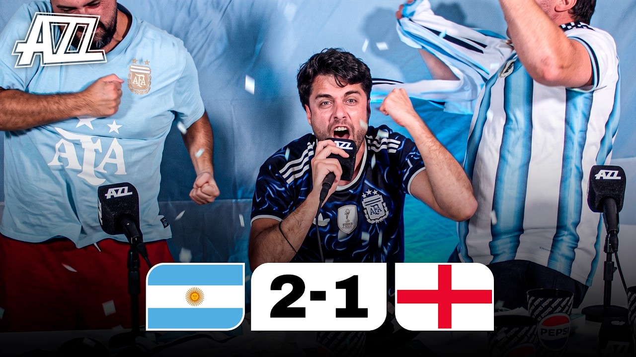 ✅ ARGENTINA vs INGLATERRA EN VIVO ⚽ SEMIFINALES del MUNDIAL 2026 por AZZ