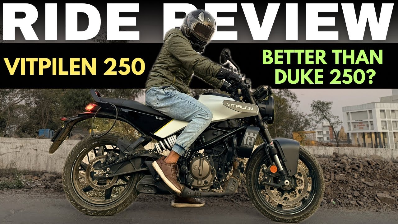 Husqvarna Vitpilen 250 Ride Review | Performance, Comfort & Real-World Experience🔥