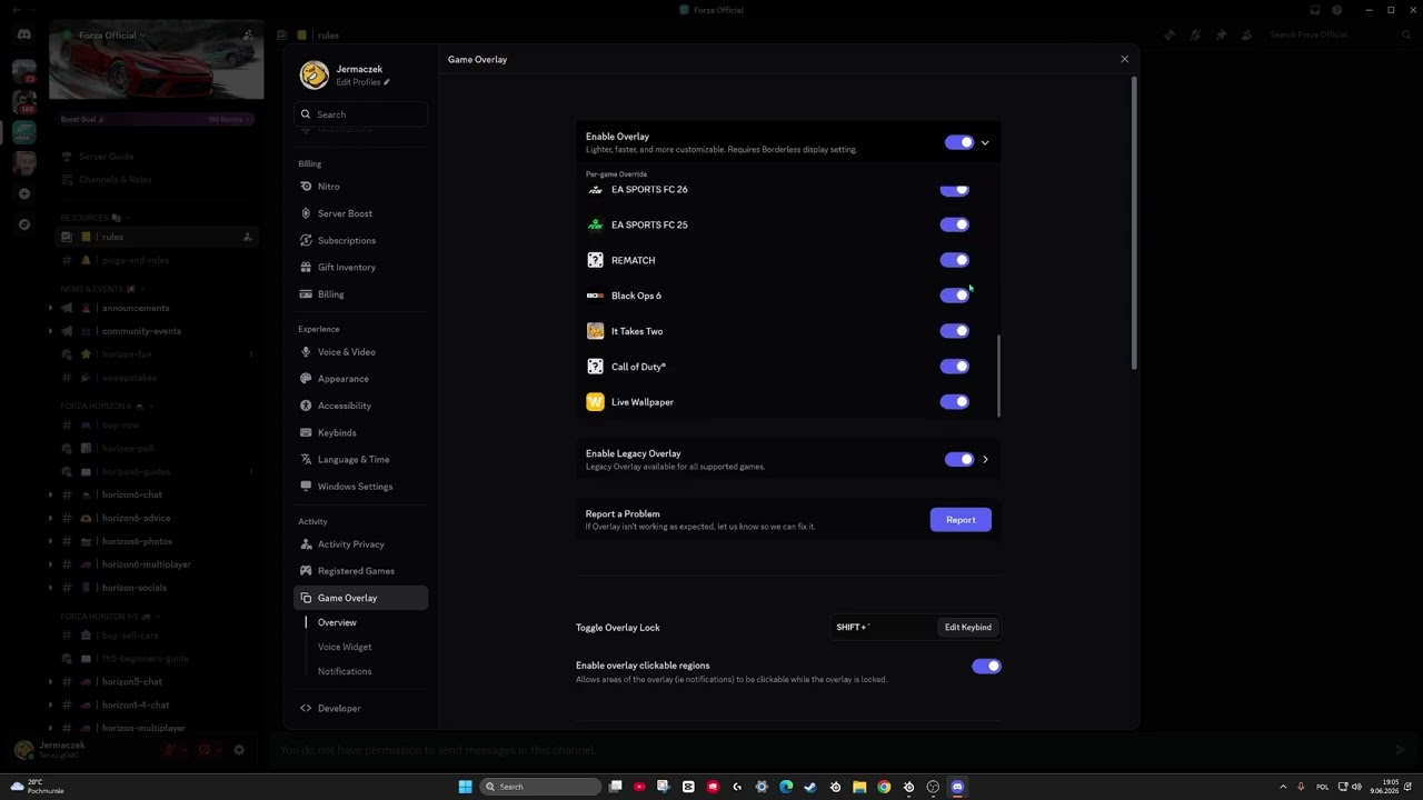 Discord: How to Enable Overlay