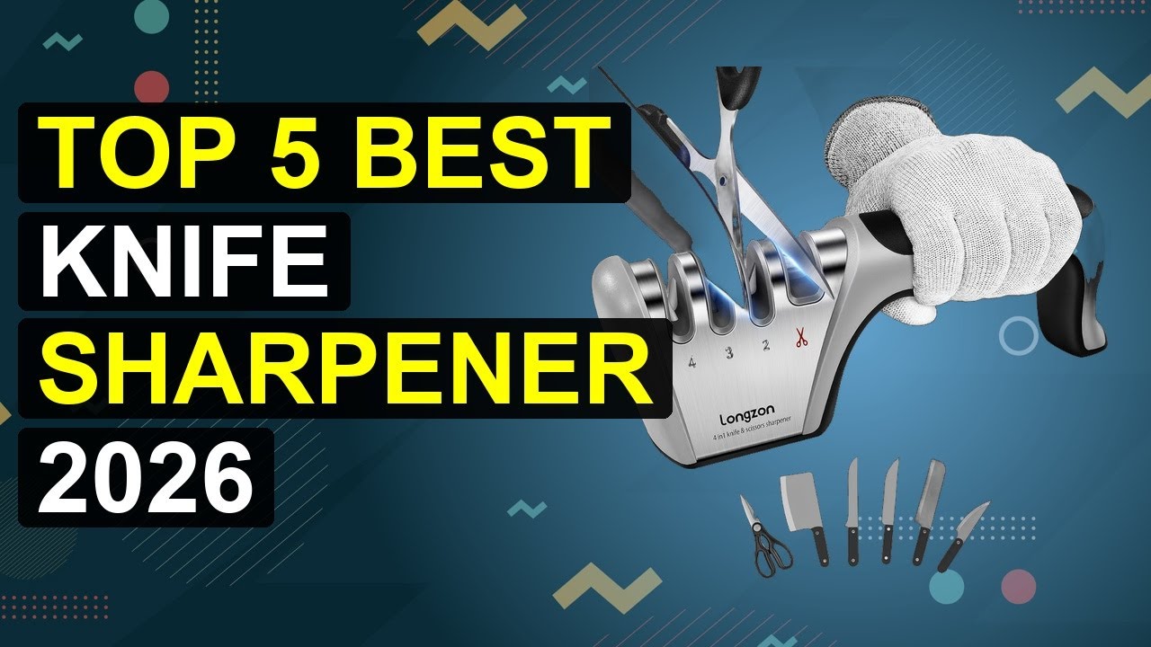 Top 5 Best Knife Sharpener 2026 | Top Knife Sharpener