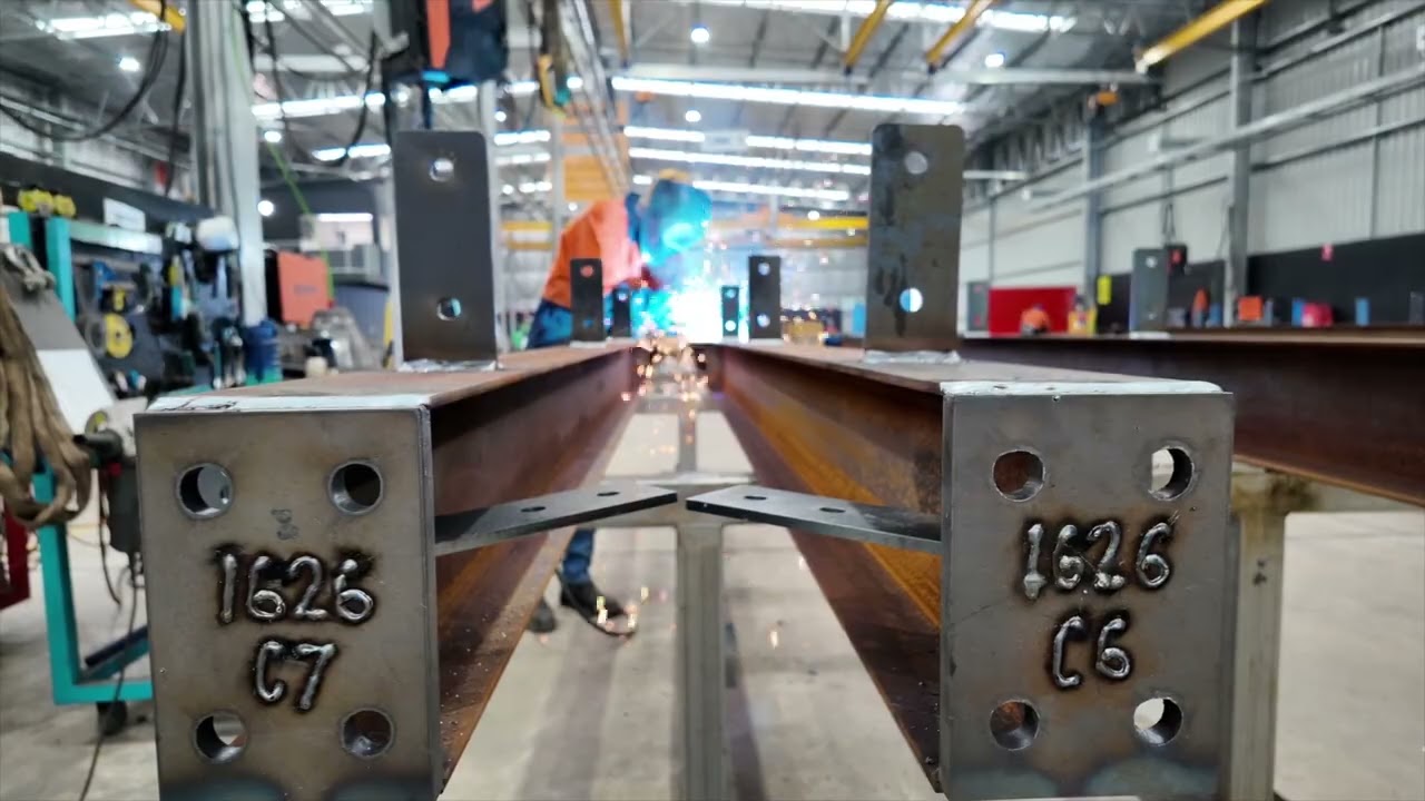 Our Brand New Voortman Beam Line - Steel Processing Machine | AUSPAN Group
