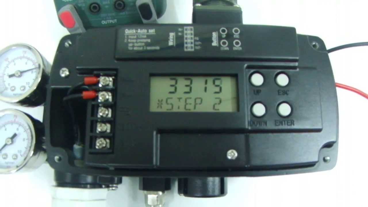 Calibracion Posicionador YT-2500