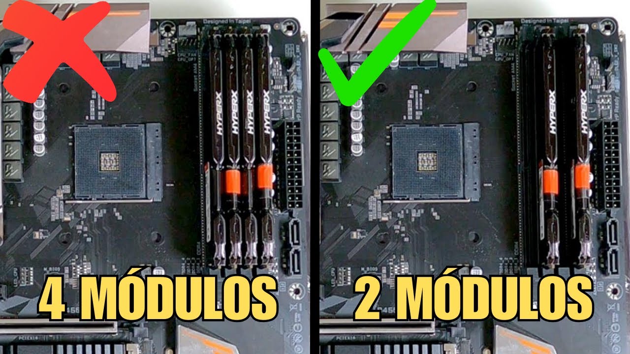 Necesitas AMPLIAR tu memoria RAM DE 2 A 4 MÓDULOS | ¿Es una buena idea?