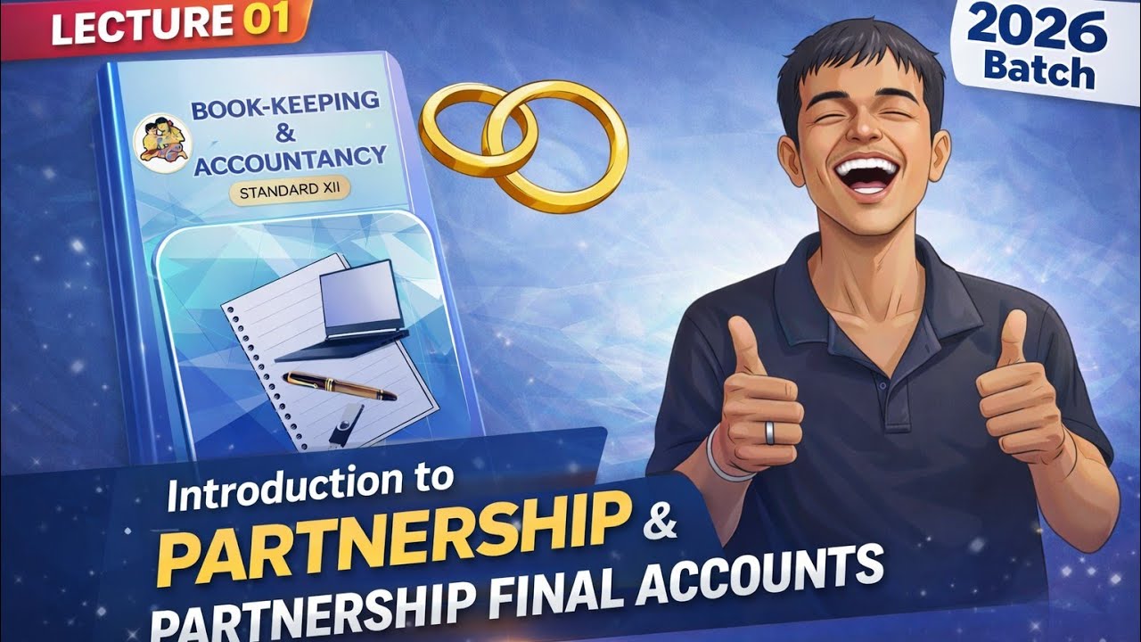 12th Commerce Accountancy Chapter 1 | Introduction to Partnership | HSC 2026 | GG SIR