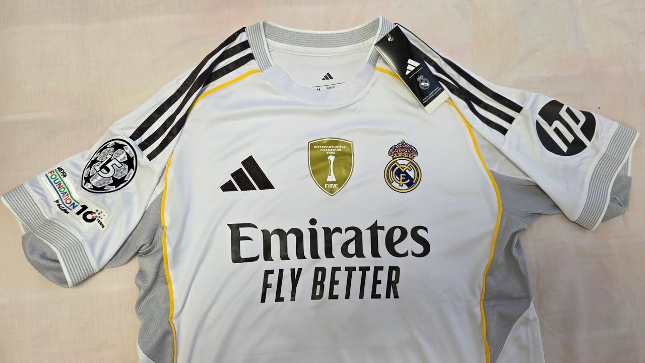 Real Madrid Home Jersey 2025 2026 from DHGATE 🔥