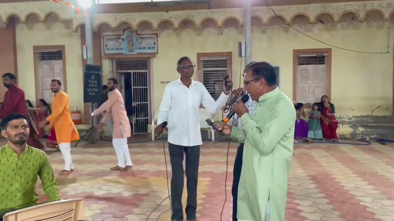 જન્માષ્ઠમી નિમિતે મહારાસ નું આયોજન ગંગાપર [16/8/2025]