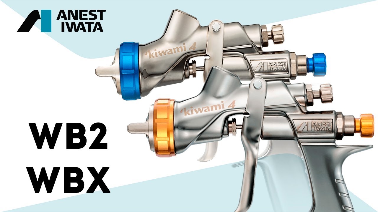 Тест и обзор краскопульта Anest Iwata Kiwami4 с головами WB2 и WBX