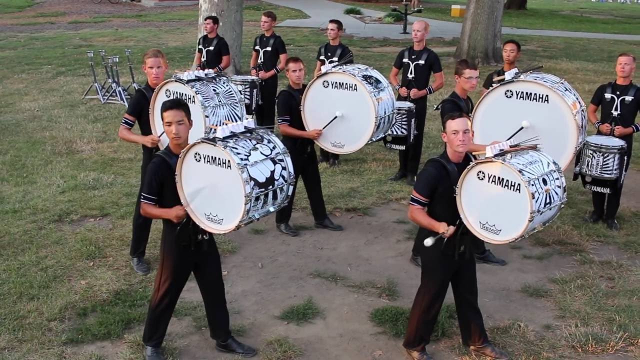 Cavaliers - DCI Finals 2016 - Battery Warmup