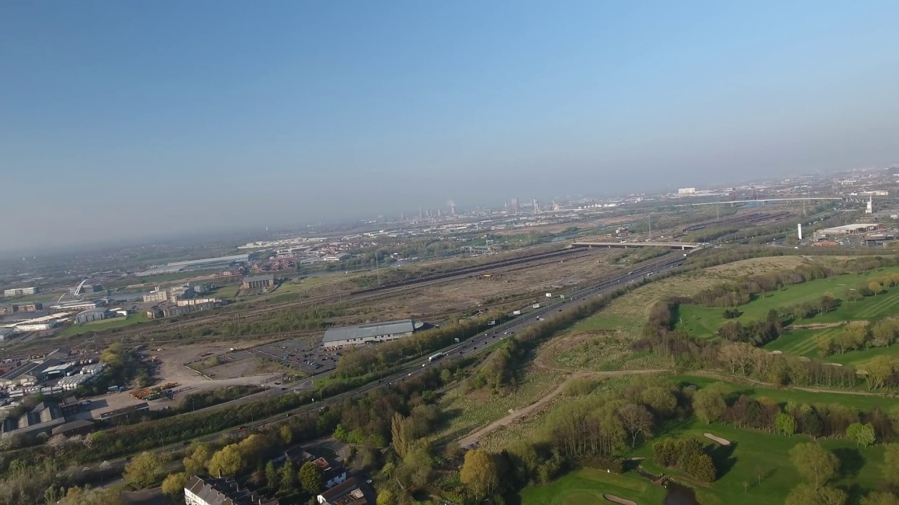 Thornaby On Tees 4k Drone footage