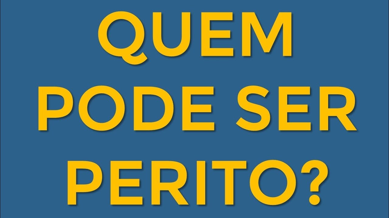 QUEM PODE SER PERITO JUDICIAL? CURSO DE FORMA&Ccedil;&Atilde;O DE PERITOS JUDICIAIS
