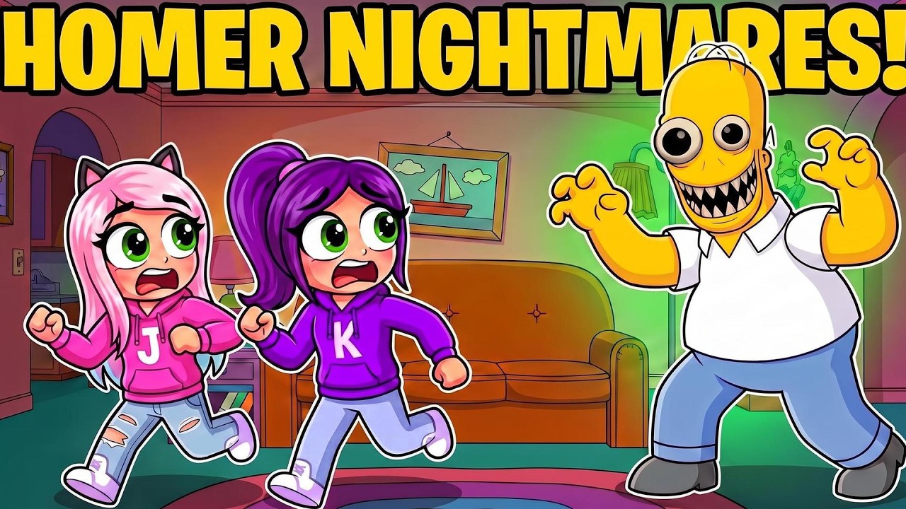 Homer sprowadza na nas koszmary! | Roblox