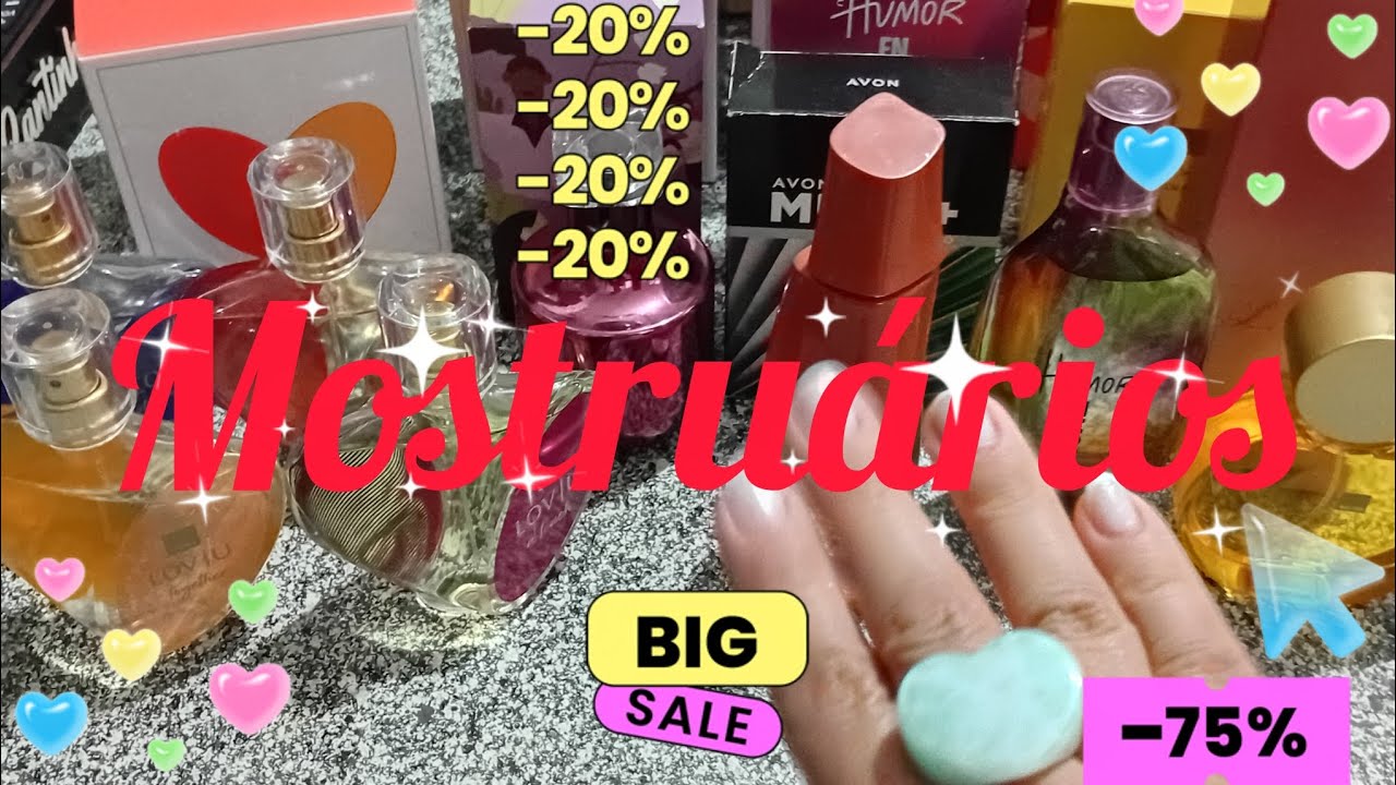 SALDÃO DE MOSTRUÁRIO! MUITO PERFUMEEE!!!