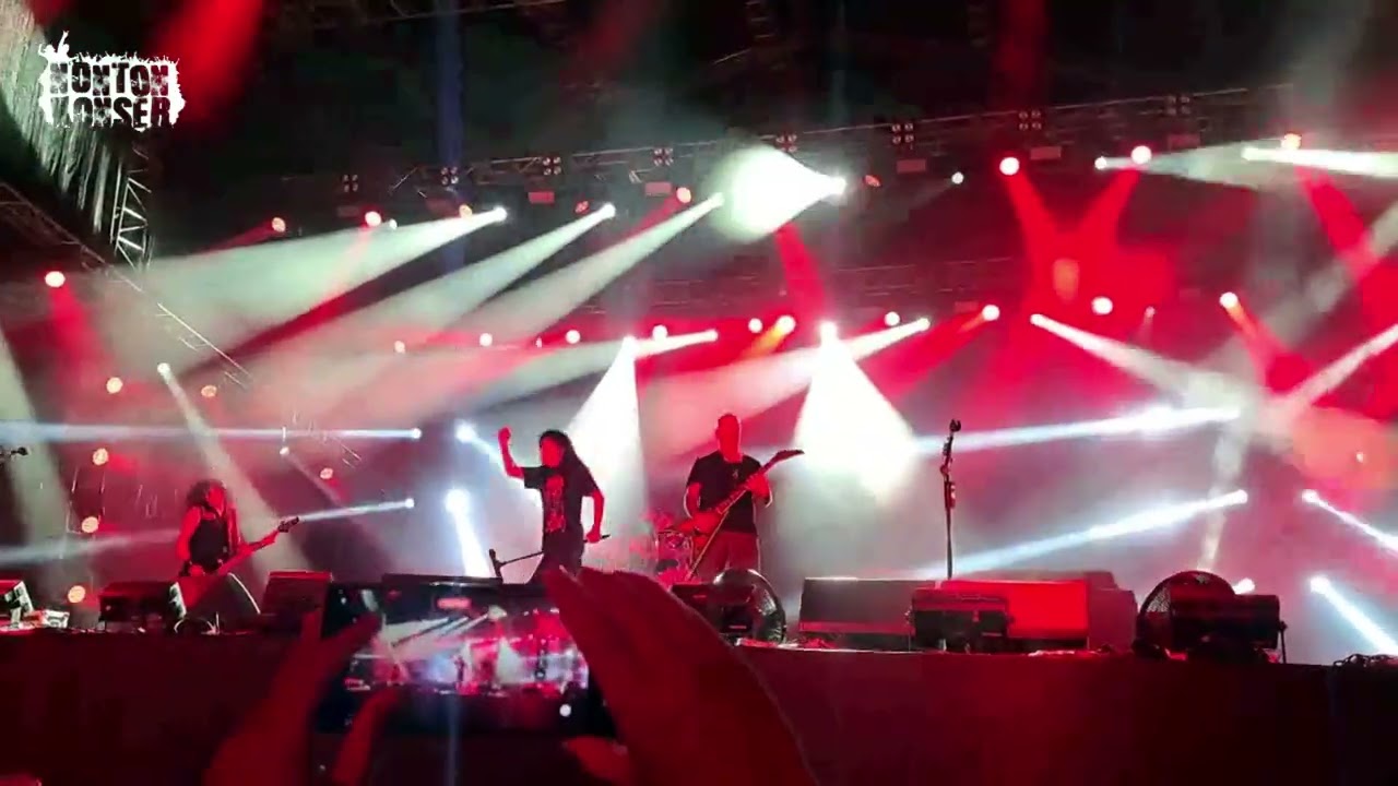 ANTHRAX  - A.I.R  Live at Jogjarockarta 2025 openingnya lama banget