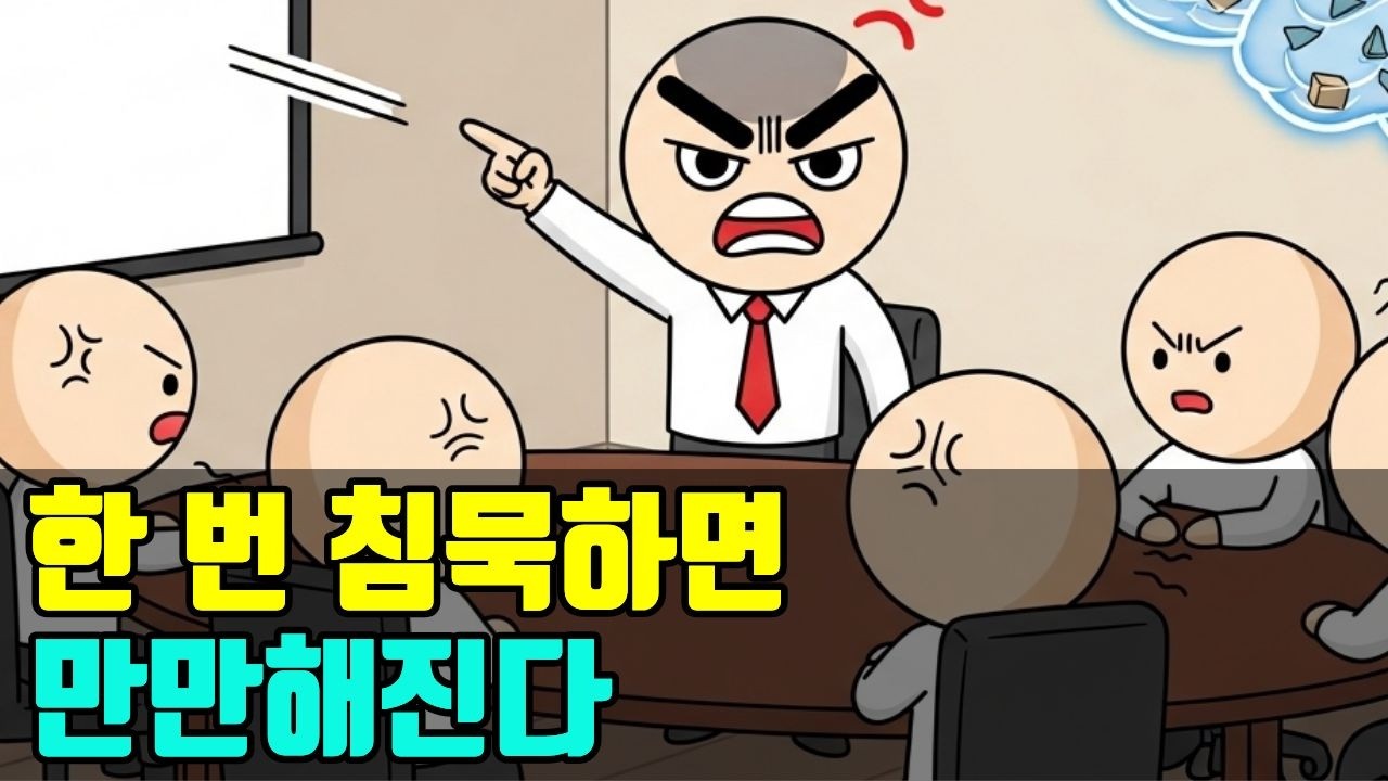 침묵하는 순간, 당신은 만만해집니다#심리학 #심리학쇼츠 #진화심리학 #자기계발 #자기수행