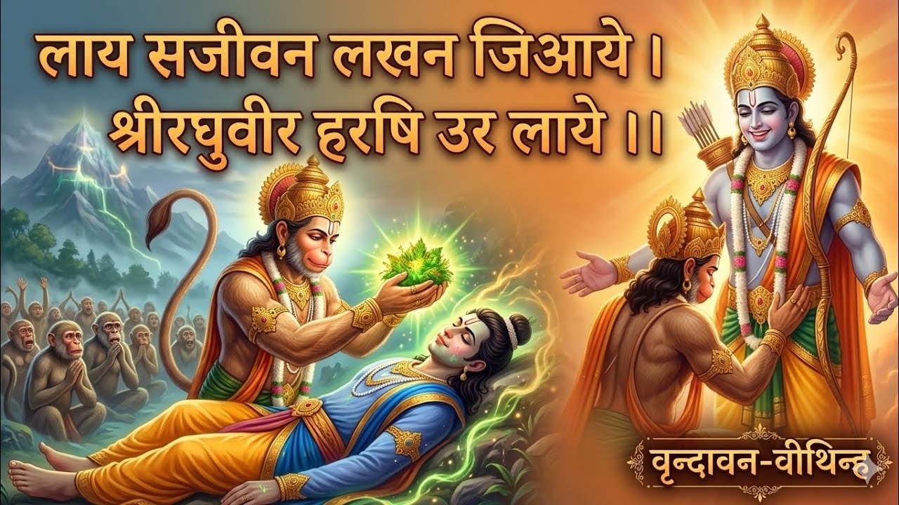 श्रीराम-हनुमान मिलन का सबसे भावुक क्षण  --  ​Hanuman Chalisa Vyakhya​Sanjeevani Booti Prasang​Lord 