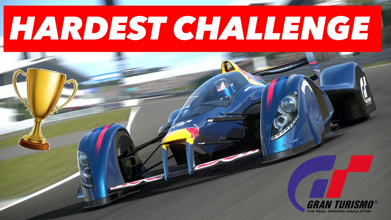 Beating Gran Turismos Hardest Event Ever // S. Vettel Red Bull X Challenge - GT5