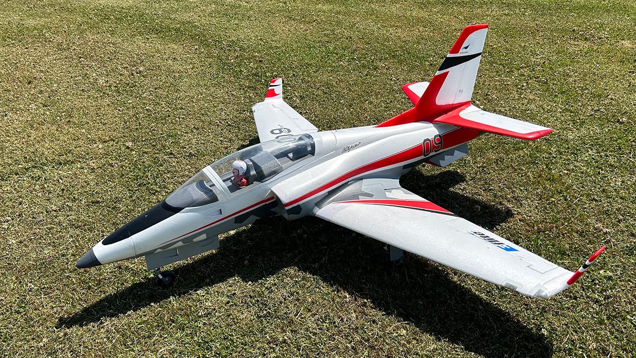 RC Sport Jet | E-flite Viper 90mm EDF Jet On Windy Day