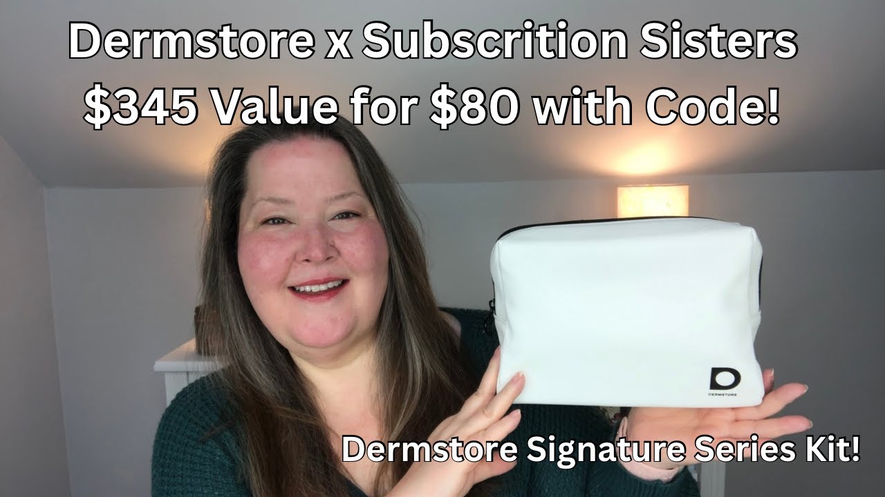 Распаковка коллаборации Dermstore x Subscription Sisters / Невероятный набор по уходу за кожей