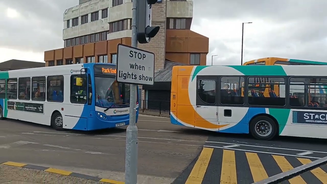 Buses at Middlesbrough