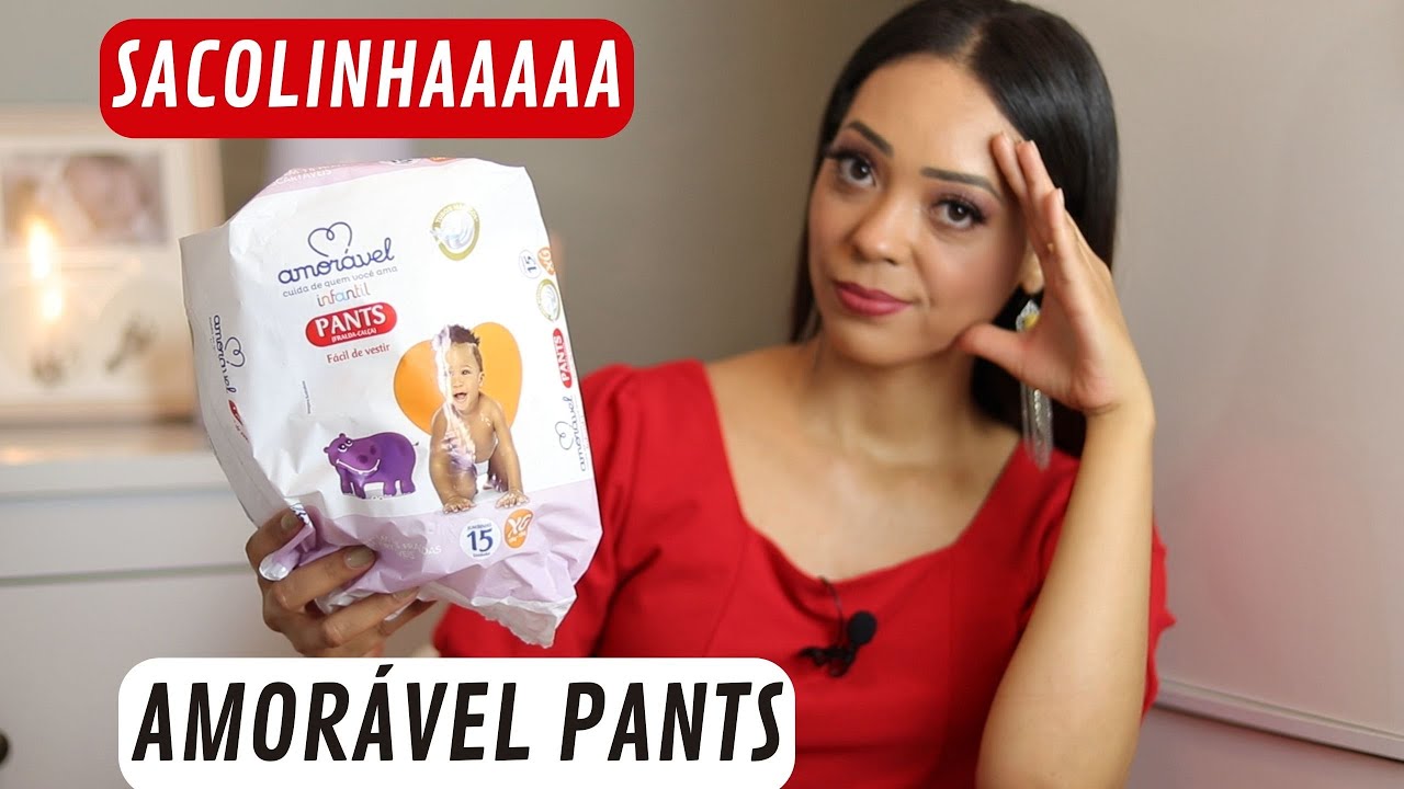 NOVA FRALDA AMORÁVEL PANTS