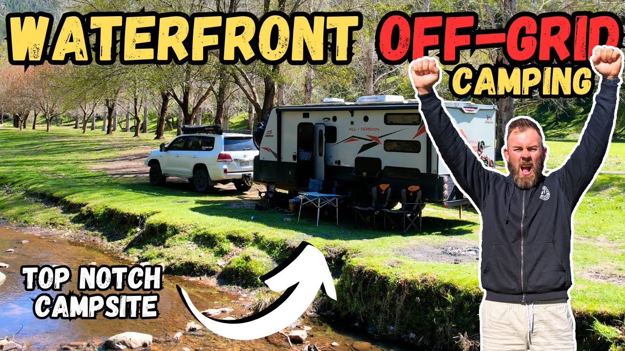 Picturesque Off-grid Camping!! 🙌