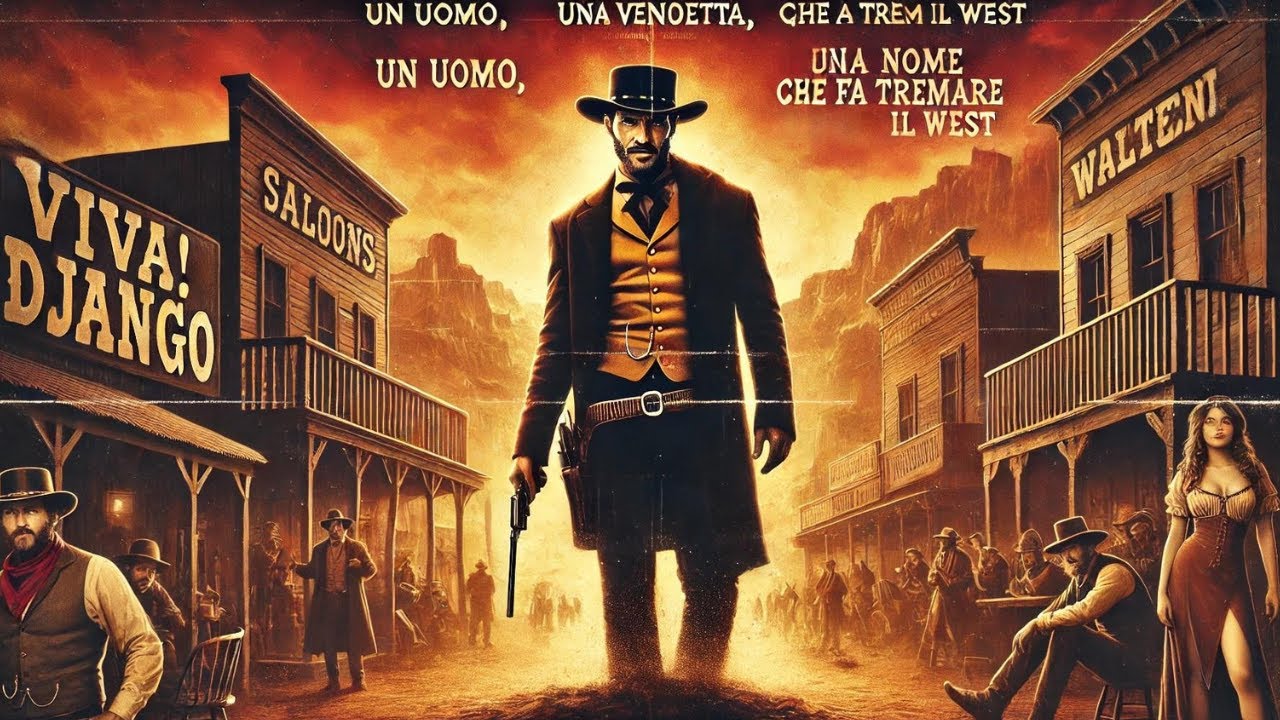 Да здравствует Джанго! | HD | Вестерн | Полный фильм на английском