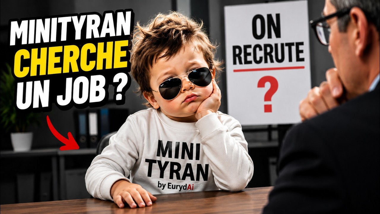 MiniTyran cherche un job&hellip; personne ne veut l&rsquo;embaucher 😂