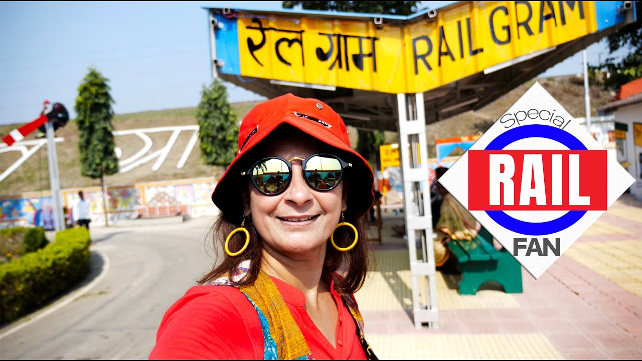 Rail Gram Station | Sonepur Rail Exhibition, Bihar | Train Museum Vlog