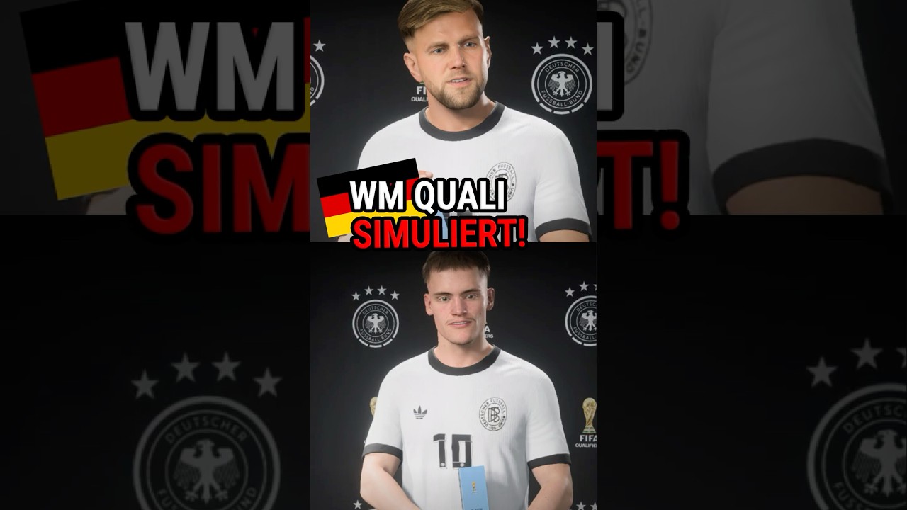 Deutschland WM Quali 2026 simuliert - gegen Luxemburg & Nordirland! ⚽🔥