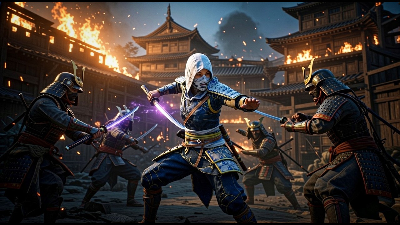 Naoe (Nightmare) at Tsuchibashi Fort in Assassin's Creed Shadows