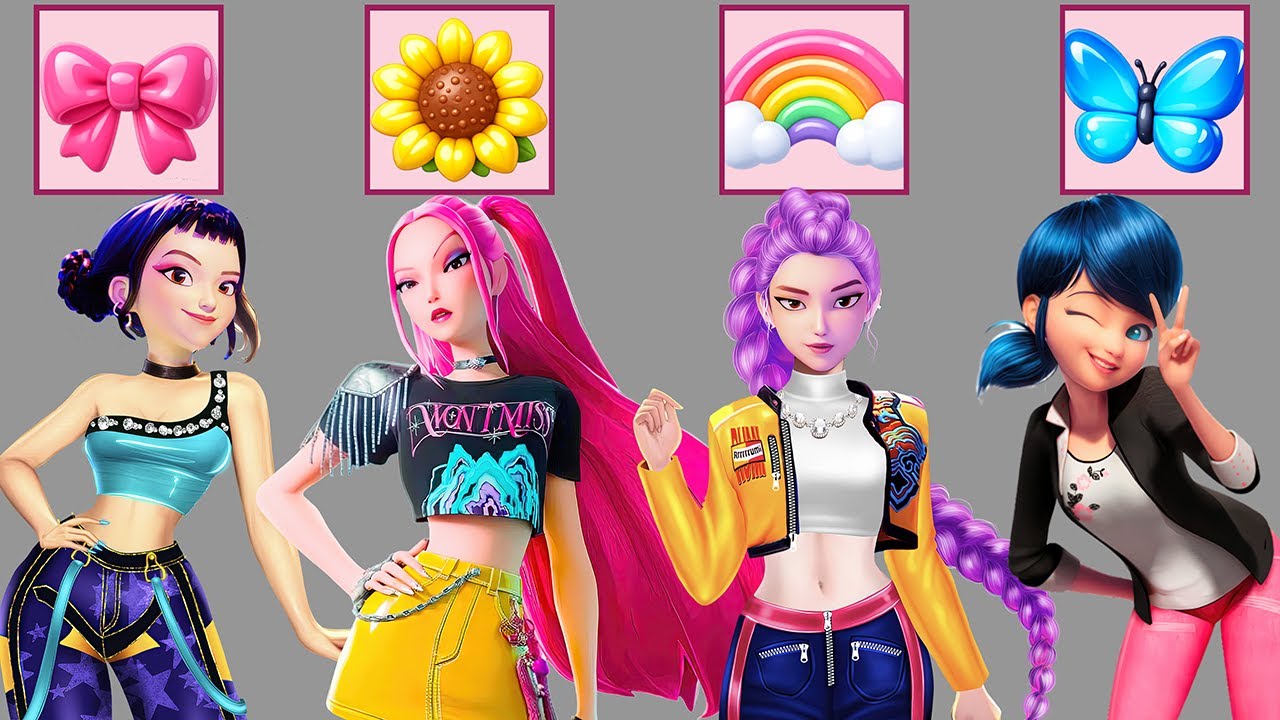 Epic Glow Up! Fantasy Princess Transformation | Rumi, Mira, Zoey & Ladybug