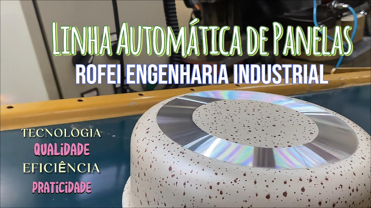 Linha automática completa de panelas | ROFEI Engenharia Industrial | Fabricante de máquinas Brasil