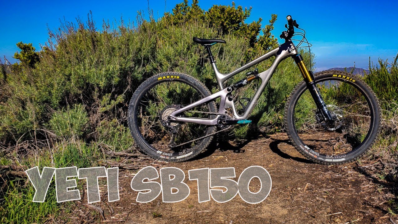 Yeti SB150 Demo Ride and Review - 4k MTB