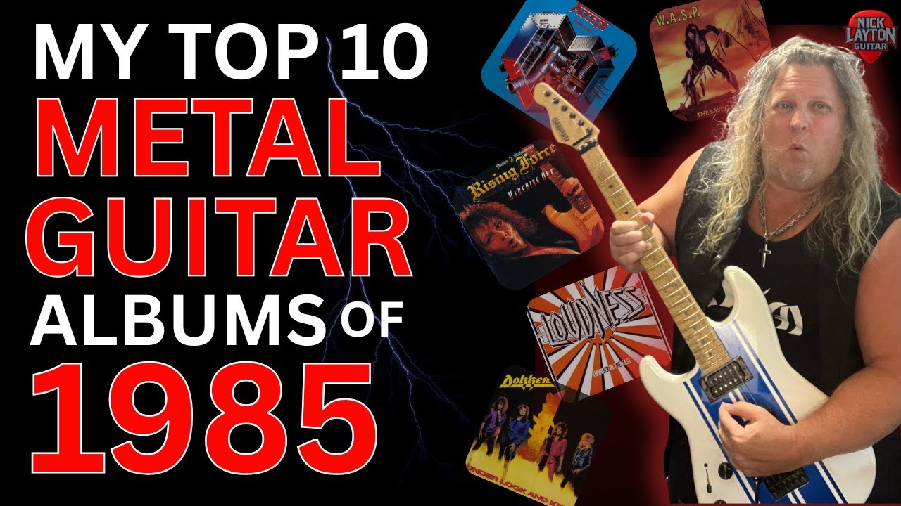 My Top 10 Metal Guitar Albums of 1985