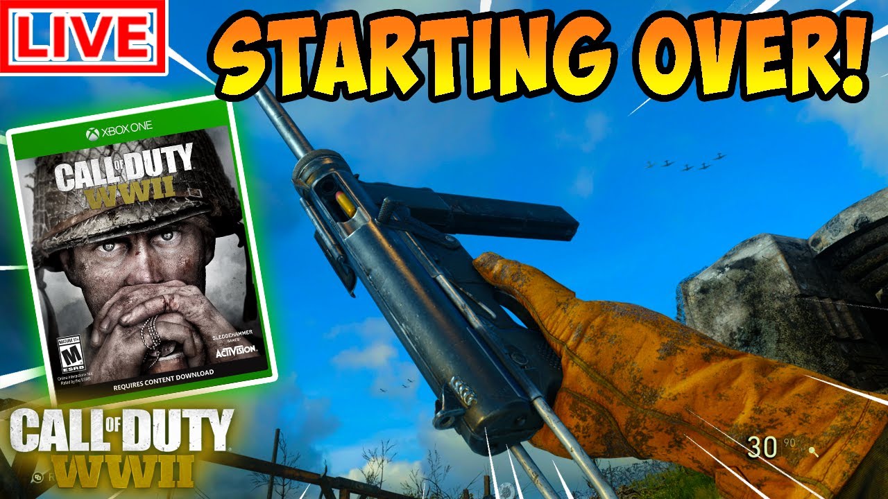 🔴 LIVE - COD WW2 ROAD TO MASTER PRESTIGE In 2025