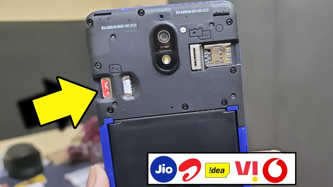 Jio Phone Next Sim 2 Not Working | Airtel Jio Idea Voda Sim Card Not Working Jio Phone Next