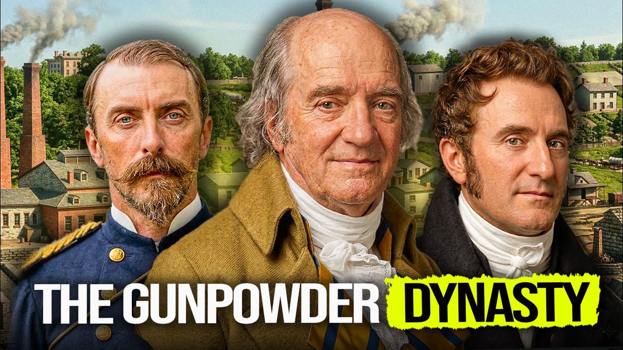 How ONE Refugee Family SOLD Gunpowder & CONTROLLED America For 200 Years (Du Pont)