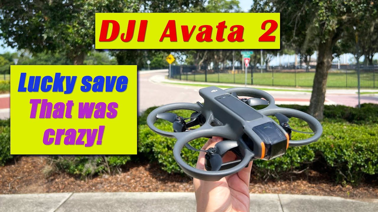 DJI Avata 2 - hawk, turtle, crashes and super lucky save!