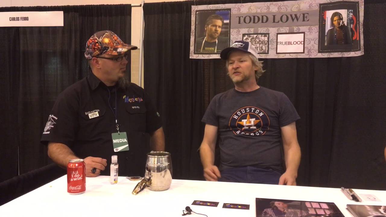 Todd Lowe (Trueblood) interview at Space City Comic Con 2016