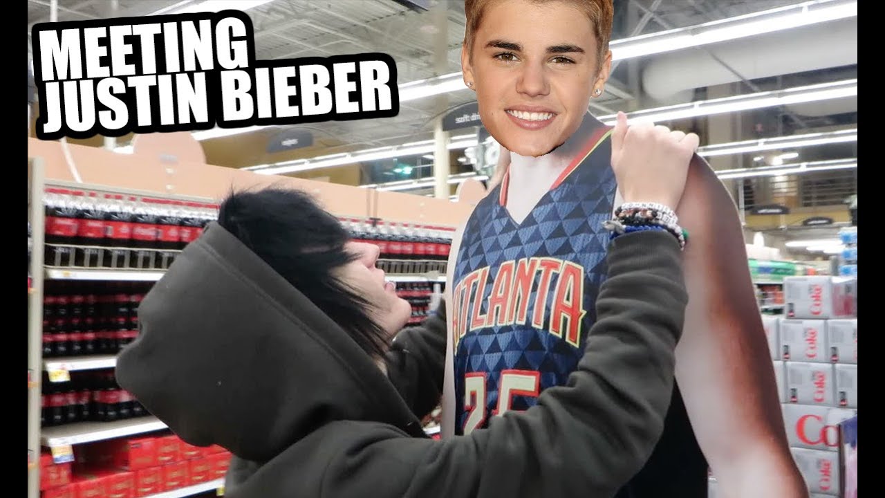 Meeting Justin Bieber