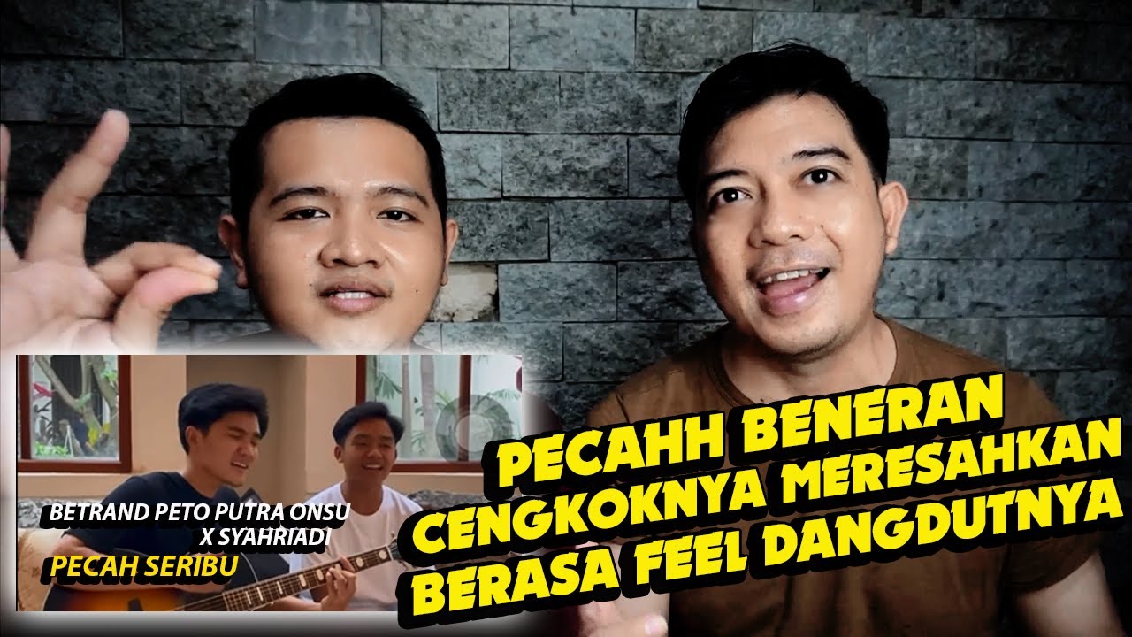 Betrand Peto Putra Onsu x Syahriadi Pecah Seribu. Mendayu ala Dangdut, bener bener pecah....