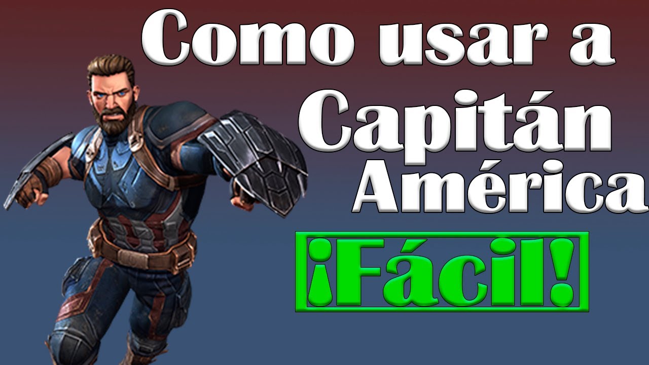 Como Usar a Capitán América IW de Manera Correcta! - Marvel Contest of Champions