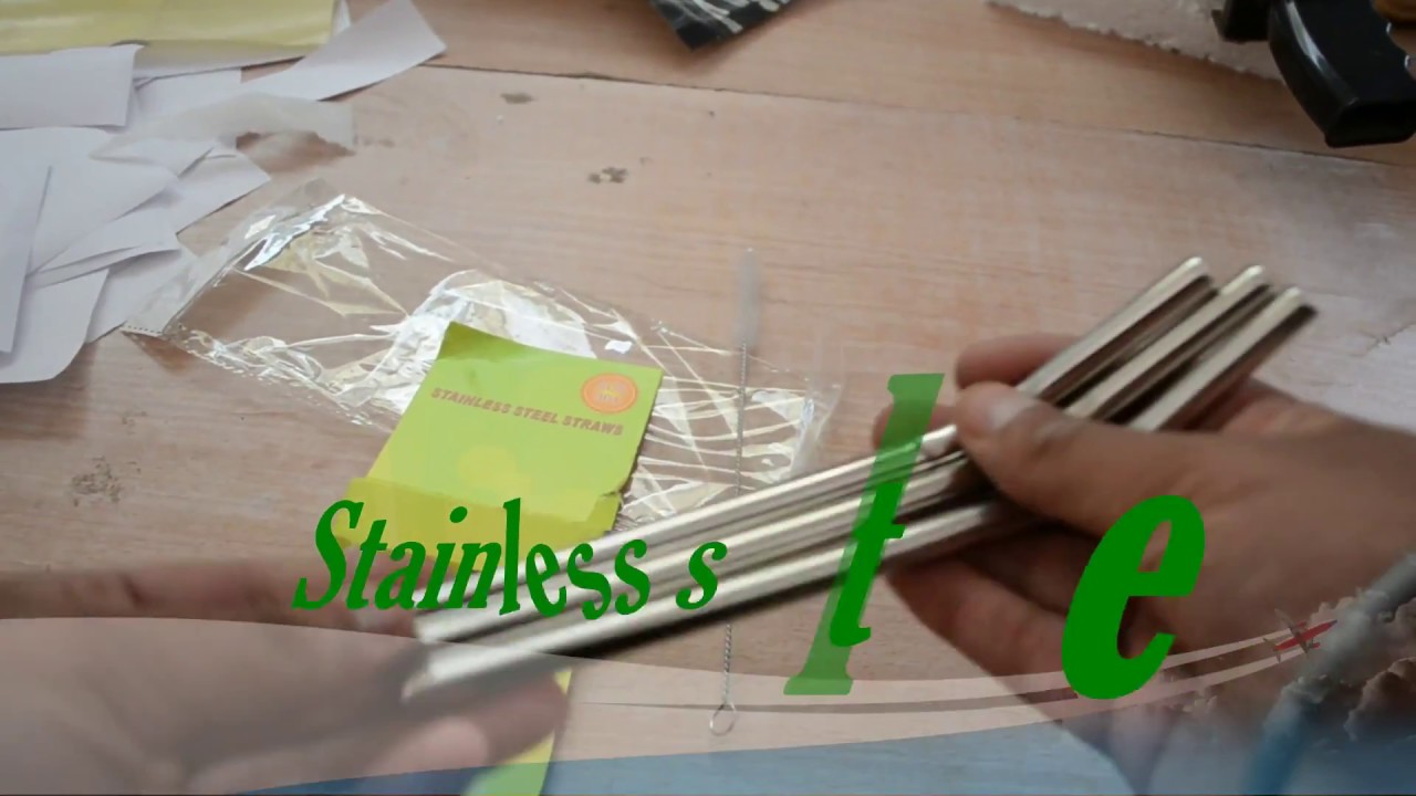 Stainless Steel Metal Drinking Straw Reusable Straws
