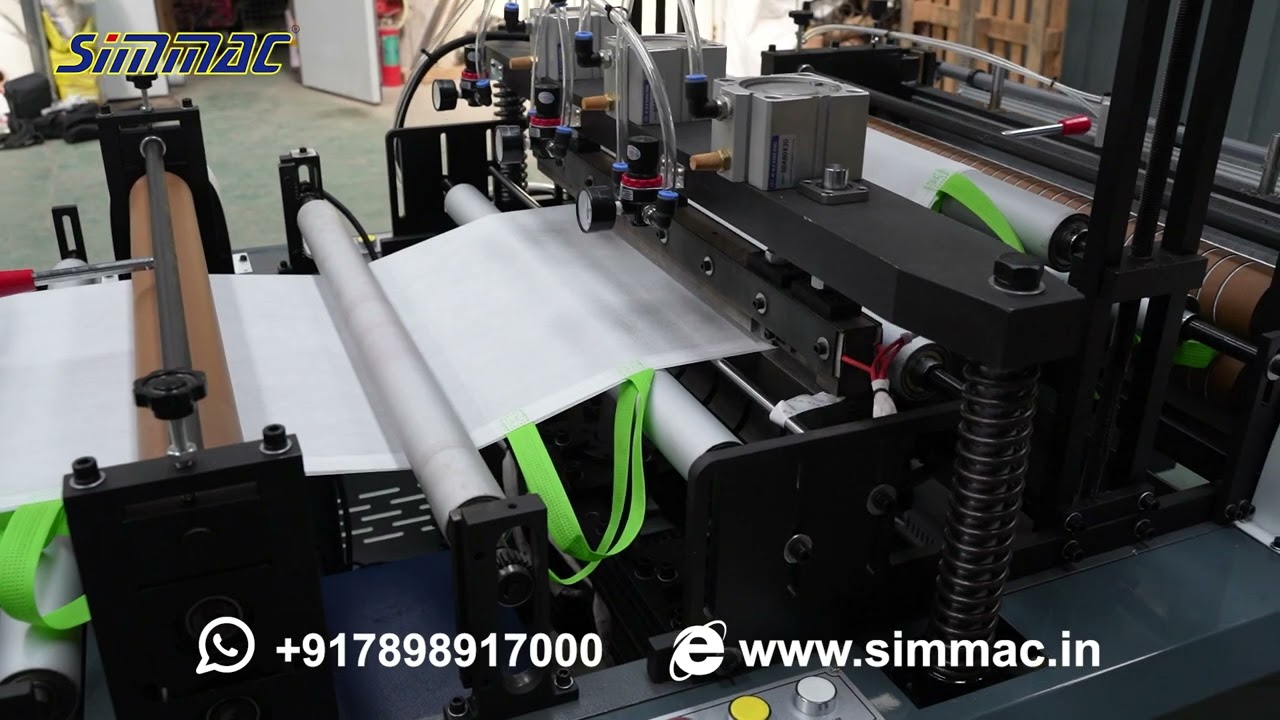 5 in 1 non woven bag making machine
